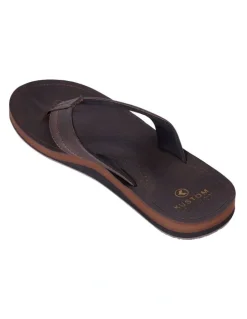 Kustom Vego 2 Thongs in Chocolate
