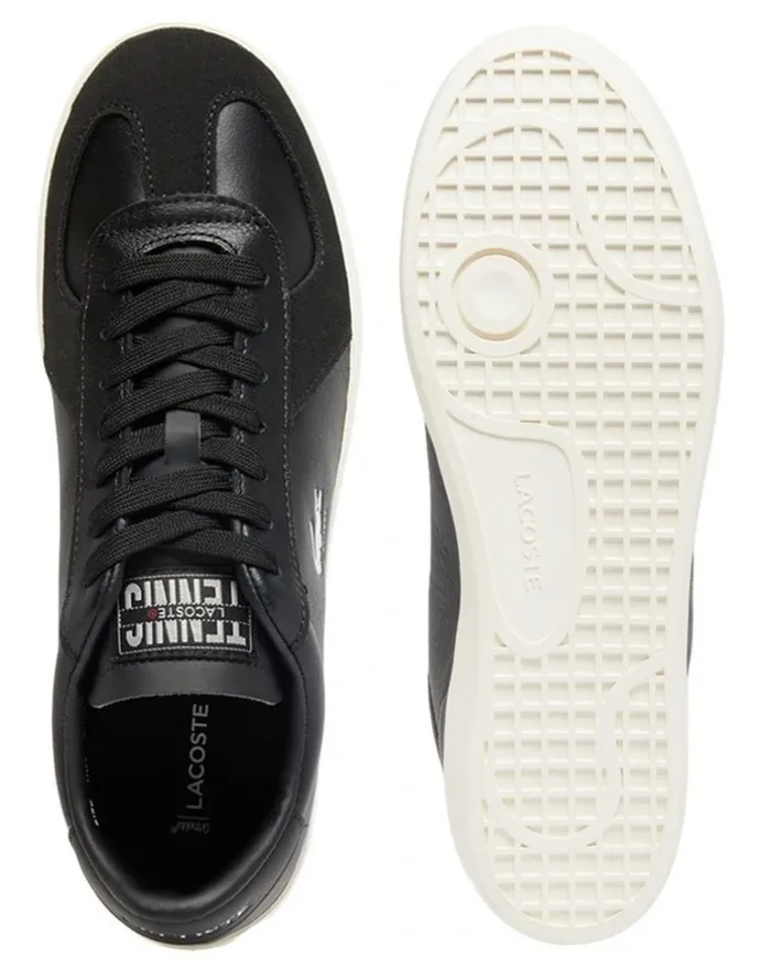 Lacoste Baseshot Pro Sneaker in Blk/Off Wht