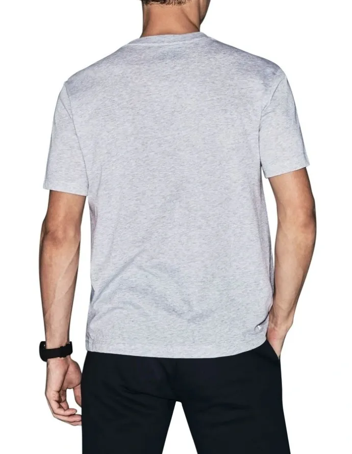 Lacoste Basic Crew Neck Sport Tee in Grey