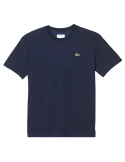 Lacoste Basic Sport Tee in Navy