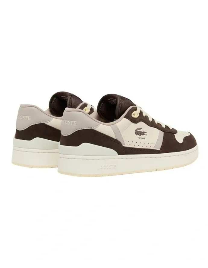 Lacoste T-Clip Sneaker in Dk Drw/Gry