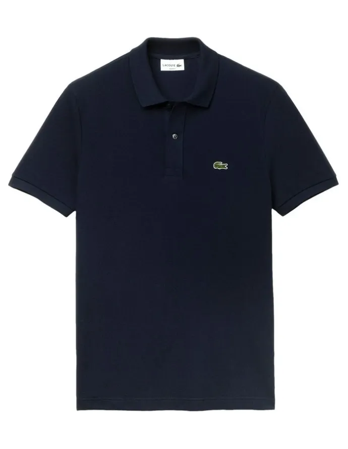 Lacoste Basic Slim Fit Polo Shirt in Navy