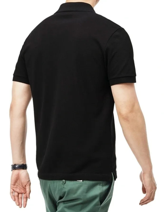 Lacoste Basic Slim Fit Polo Shirt in Black
