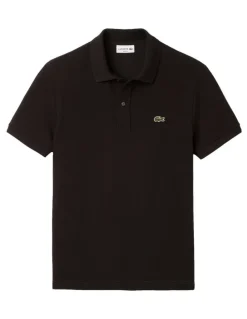 Lacoste Basic Slim Fit Polo Shirt in Black