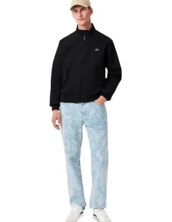 Lacoste Essential Twill Harrington in Abysm