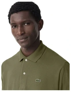 Lacoste L1212 Classic Polo Shirt in Khaki