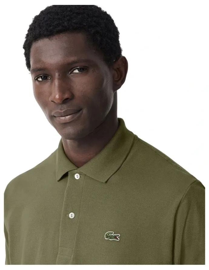 Lacoste L1212 Classic Polo Shirt in Khaki