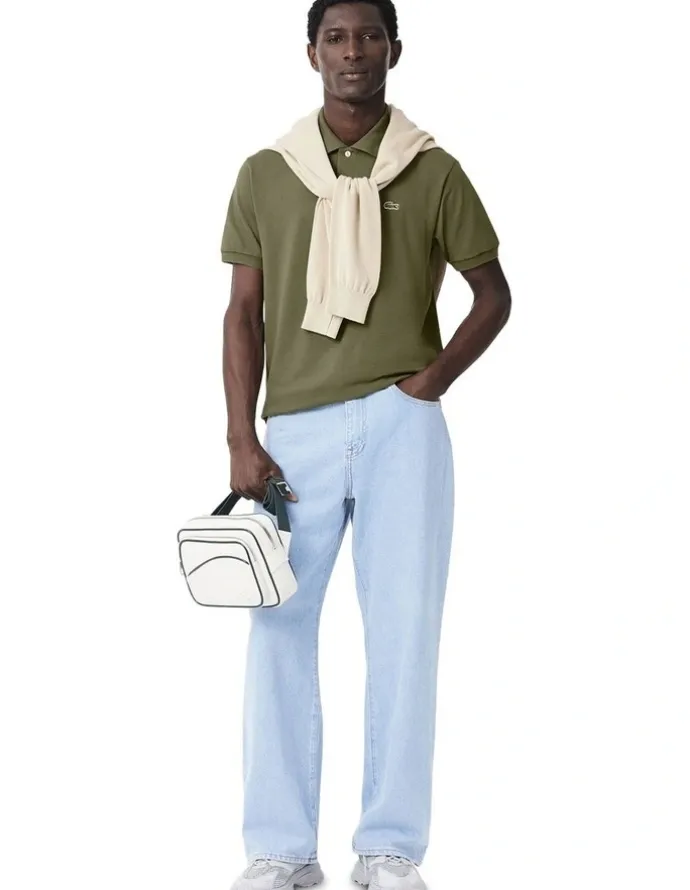 Lacoste L1212 Classic Polo Shirt in Khaki