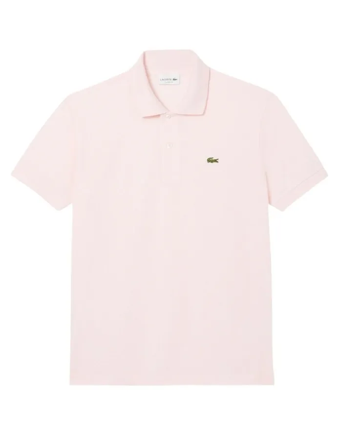 Lacoste L12 Classic Polo yTshirt in Flamingo