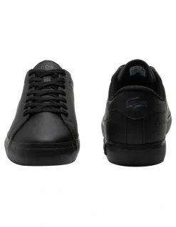 Lacoste Powercourt Sneaker in Black