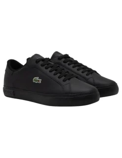 Lacoste Powercourt Sneaker in Black