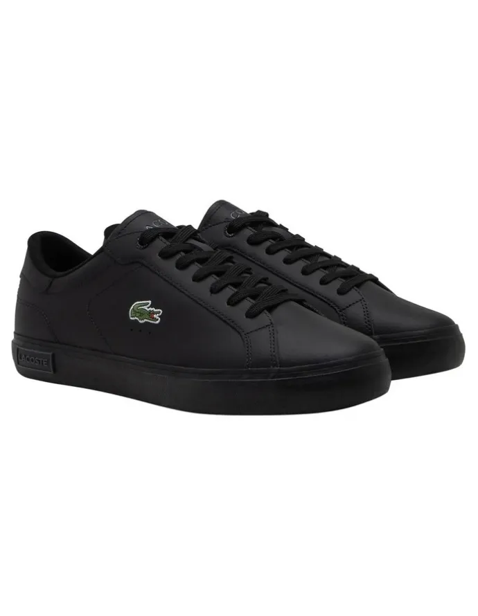 Lacoste Powercourt Sneaker in Black