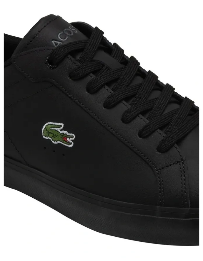 Lacoste Powercourt Sneaker in Black
