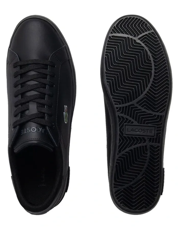 Lacoste Powercourt Sneaker in Black