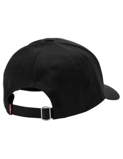 Levi's Flexfit Housemark Logo Cap in Regular Black