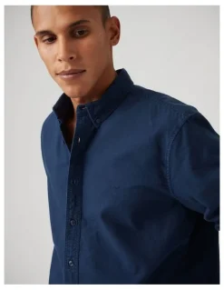 Levi's Authentic Button-Up Shirt in Dress Blues