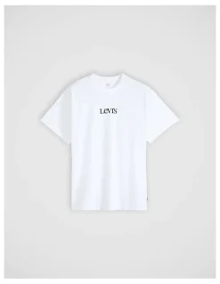 Levi's Graphic Vintage Fit T-Shirt in White with Seasonal Logo 4