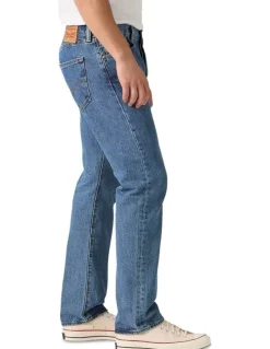 Levi's 501 Original Fit Cotton Straight Leg Jeans in Medium Stonewash