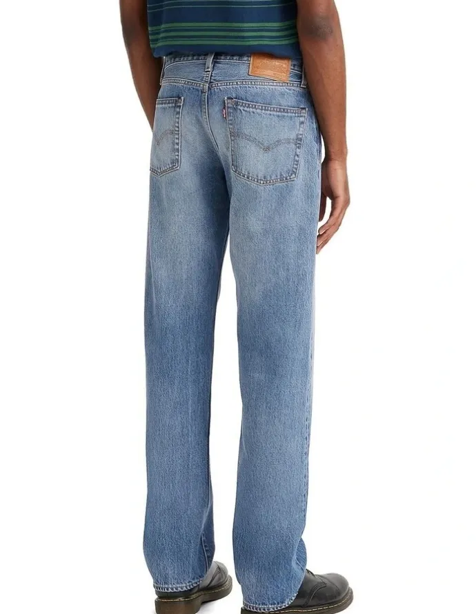 Levi's 555 Relaxed Straight Jeans in Indigo Champion