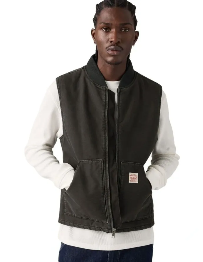 Levi's Sansome Vest in Meteorite