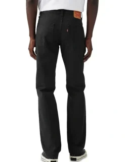 Levi's 514 Straight Pant in Mineral Black Twill