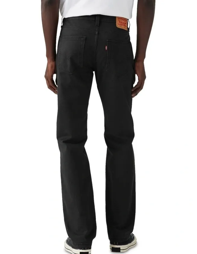 Levi's 514 Straight Pant in Mineral Black Twill