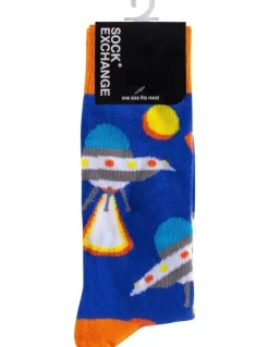 Living Today Fashion Novelty Funny Socks 6 Pairs in Multi