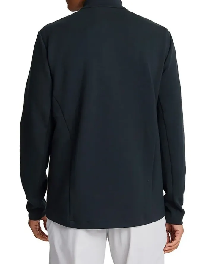 Lyle & Scott Golf Baffle Quilted Jacket in Navy
