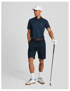 Lyle & Scott Golf Tech Polo Shirt in Navy