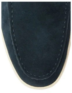 Marcs Valiant Loafers in Navy Suede