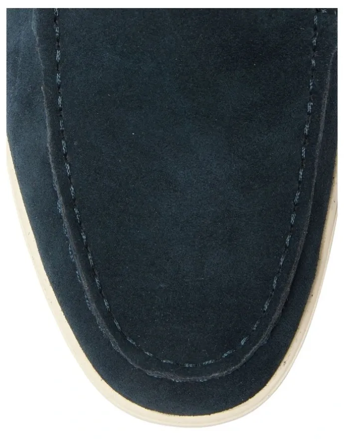 Marcs Valiant Loafers in Navy Suede