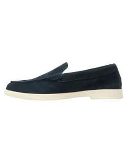 Marcs Valiant Loafers in Navy Suede