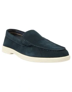 Marcs Valiant Loafers in Navy Suede