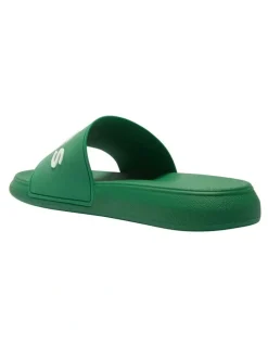 Marcs Venice Slide in Green/White
