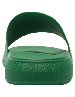 Marcs Venice Slide in Green/White