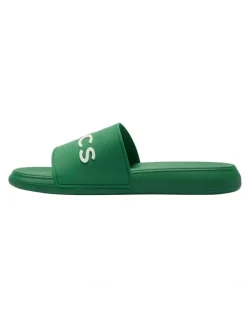 Marcs Venice Slide in Green/White