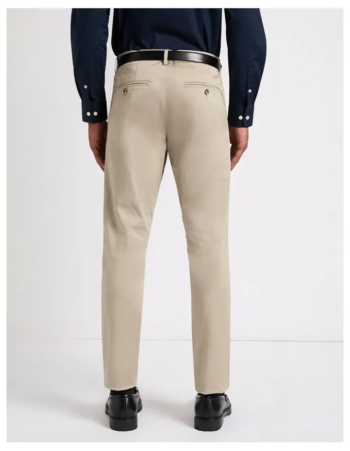 Marcs Baltic Stretch Chino Pant in Pebble