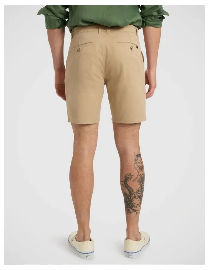 Marcs Brayden Chino Short in Biscuit