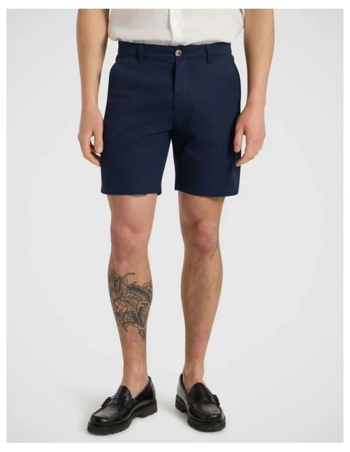 Marcs Brayden Chino Short in Ink