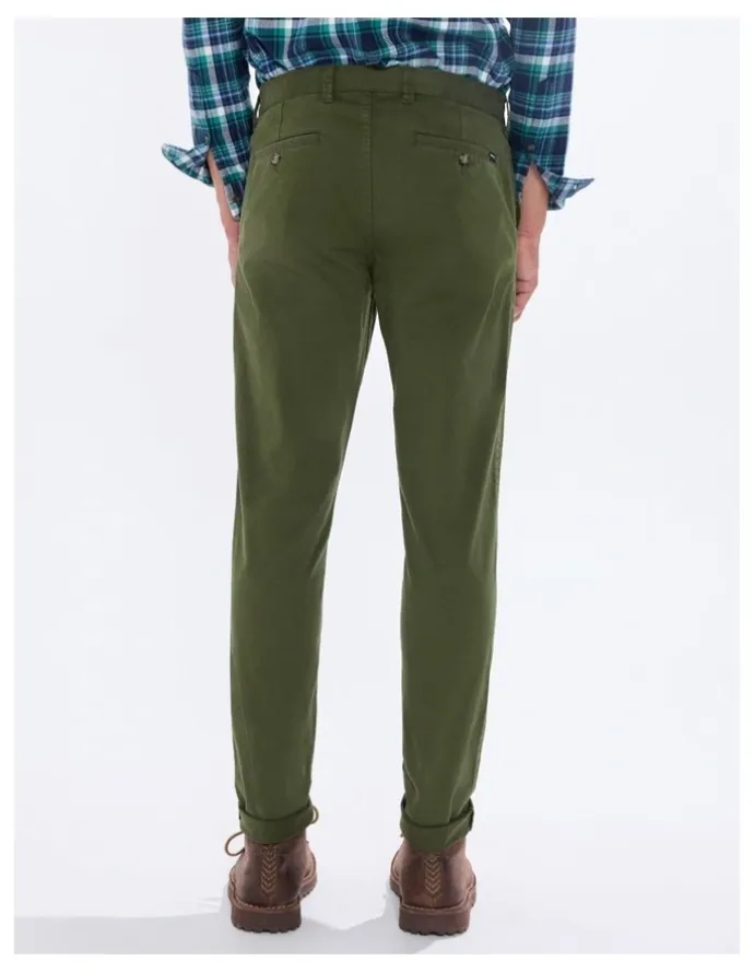 Marcs Brayden Slim Fit Chino Pant in Dark Forest