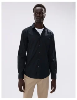 Marcs Cooper Stretch Shirt in Black