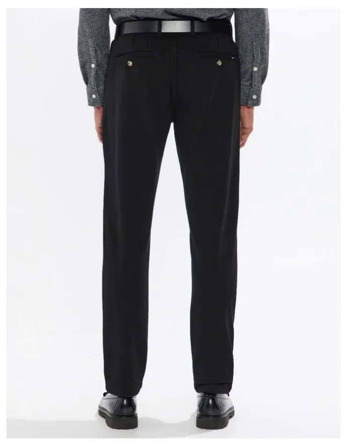 Marcs Drew Ponte Chino Pant in Black