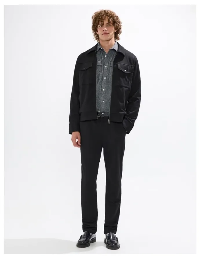 Marcs Drew Ponte Chino Pant in Black