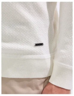 Marcs Gordon Textured Merino Knit in Ivory