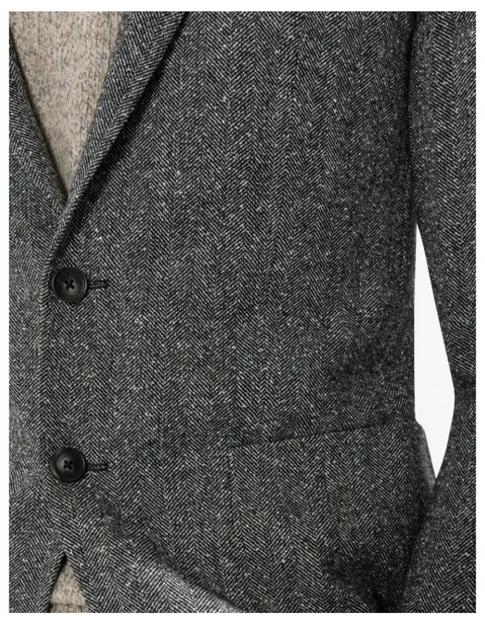 Marcs Hiroto Blazer in Charcoal