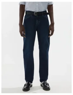 Marcs Hugo Relaxed Fit Jean in Blue Black