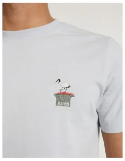 Marcs Idris The Ibis Tee in Grey