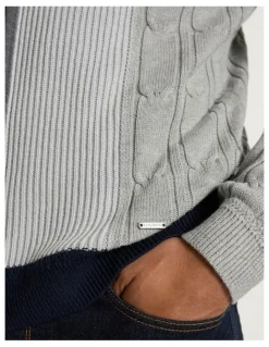 Marcs I'm Yours Cable Knit in Navy Multi