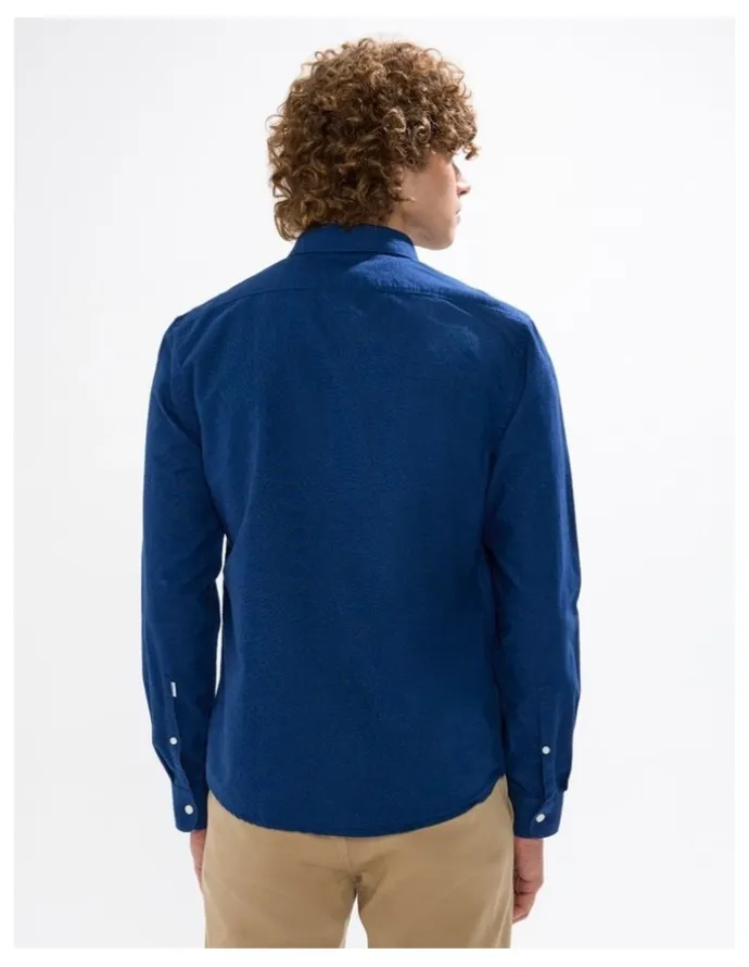 Marcs Julian Oxford Shirt in Azure Blue