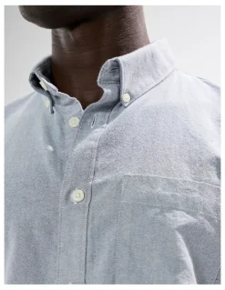 Marcs Julian Oxford Shirt in Navy
